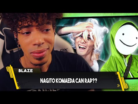 REACTING TO DREAM VS. NAGITO KOMAEDA RAP BATTLE! [DANGANRONPA VS MINECRAFT]
