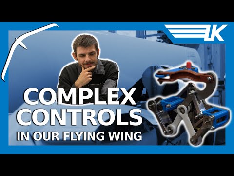 Complex Controls in our Flying Wing - AK-X Update