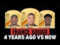 France Squad 6 Years Ago VS Now