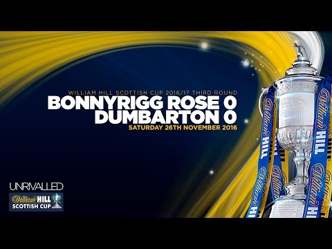 Bonnyrigg Rose 0-0 Dumbarton | William Hill Scottish Cup 2016/17 -  Third Round