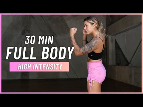 30 MIN KILLER HIIT Workout Full Body Cardio No Equipment No Repeats