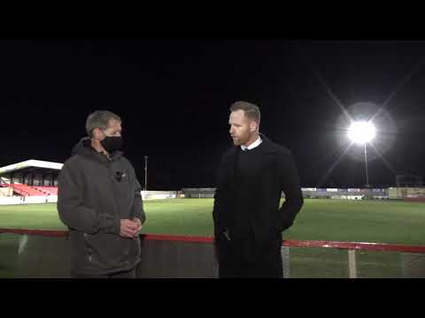 Gavin Cowan: Post-Match Interview 12th December 2020 vs Kettering Town FC