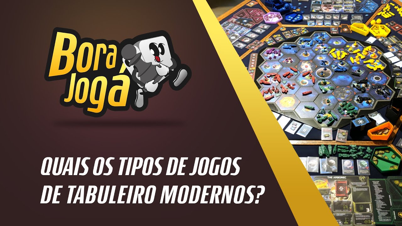 Tipos de jogos de tabuleiro modernos | Bora Jogá! Jogos de Tabuleiro Modernos