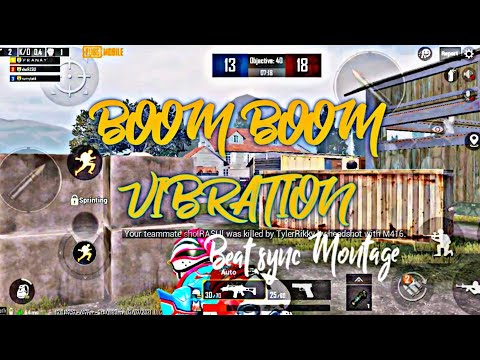 || Boom Boom Vibration - Dem Know || Beat Sync Montage || PUBGM ||