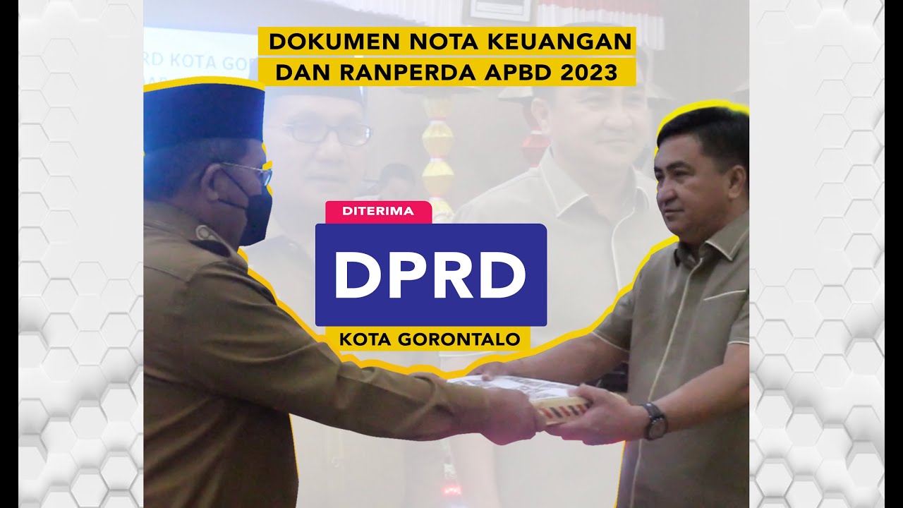 Dokumen Nota Keuangan dan Ranperda APBD 2023 Diterima DPRD