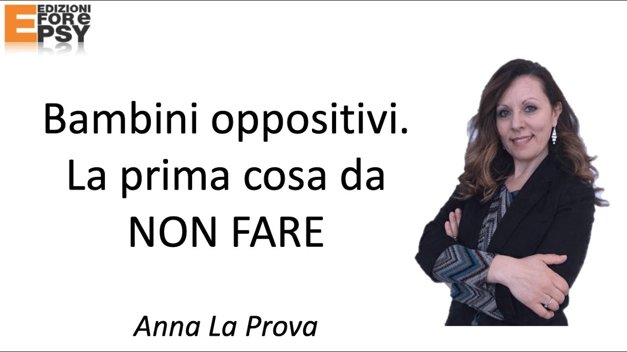 Watch Now Bambini oppositivi la prima cosa da NON FARE! Bambini oppositivi la prima cosa da NON FARE!
