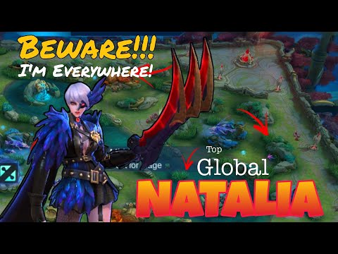 Aggressive Natalia Nonstop Hunt and Kill || Natalia BestBuild 2022||TopGlobal Natalia Gameplay|MLBB