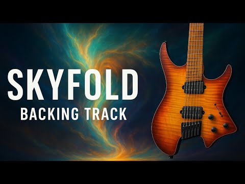 🎸 Skyfold | Prog Spacey Modern Guitar Backing Track – 131 BPM – 4/4