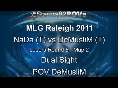 SC2 WoL - MLG Raleigh 2011 - NaDa vs DeMusliM - LR5 - Map 2 - Dual Sight - DeMusliM