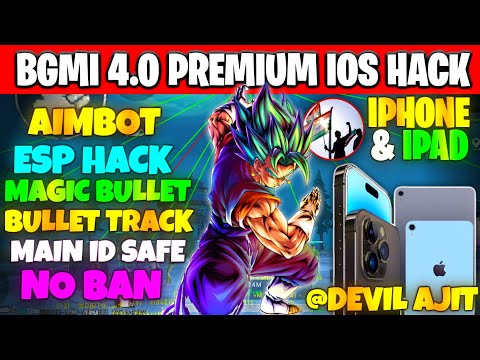 bgmi ios hack 4.0 free |how to hack bgmi ios 4.0 |skin hack bgmi ios | iPad And IPhone ios hack free