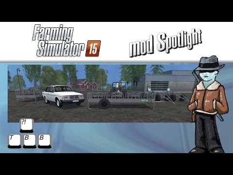 Farming Simulator 15 Mod Spotlight - Livestock Feed Pack and a Volvo