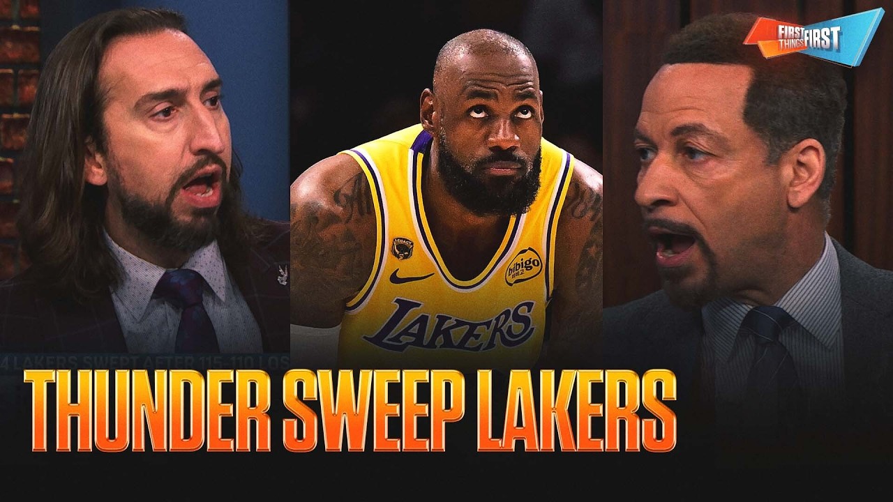 Thunder sweep Lakers with LeBron’s future in question, Was his time in Los Angeles a success? | FTF
