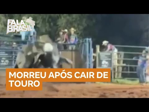 Peão morre após cair de touro em rodeio no interior de Goiás