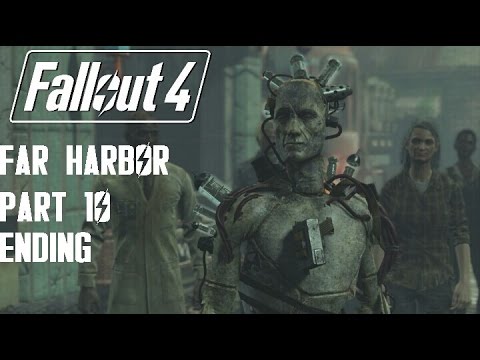 Fallout 4 Far Harbor Walkthrough Part 10 Ending 1 DiMA & Children of Atom Destroyed