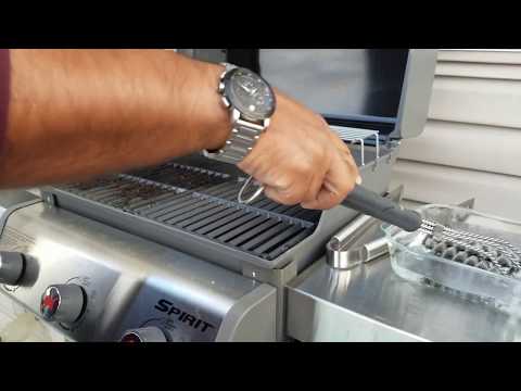 No More Metal Bristles On My BBQ! The SAFE/CLEAN Bristle Free Grill Brush by Kona