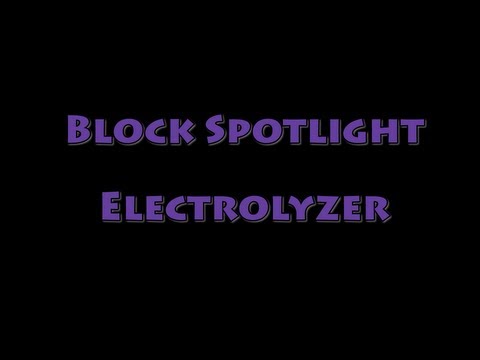Block Spotlight - Electrolyzer