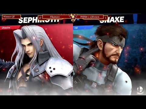 Pikamare (Sephiroth) vs CJFrozen (Snake) - Winners Quarter-Final - Grinds & Shines #2