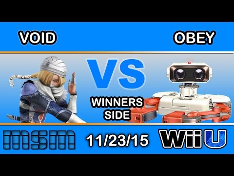 MSM 25 – VoiD (Sheik) Vs. PC | Obey (ROB) Winners Side - Smash Wii U