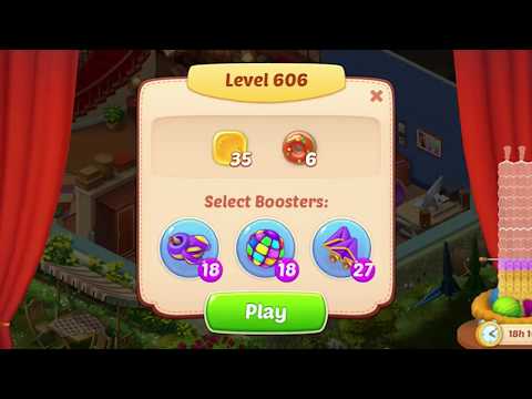 Homescapes Level 606