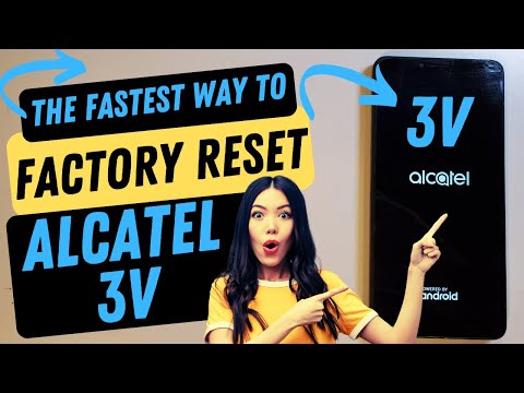Alcatel 3V Factory Reset Hard Reset