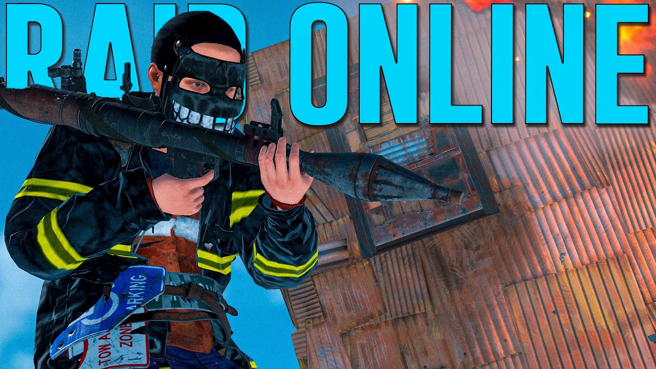 Video de Rust HK TEAM - RAIDEAMOS ONLINE A LOS VECINOS Y NOS PETAMOS