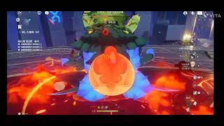 【原神】おそらく参考にならない螺旋攻略　聖遺物無し縛り