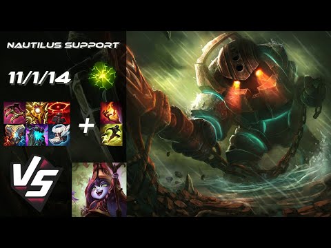 SUPPORT Nautilus vs Lulu - NA Grandmaster Patch 25.24