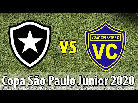 GOLS Copa São Paulo 2020 -  Botafogo 2 x 0 Visão Celeste (03/02/2020)