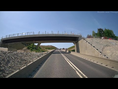 End  of May 23 Update. A30 Dualling Carland Cross to Chiverton Cross, Cornwall, England, UK.