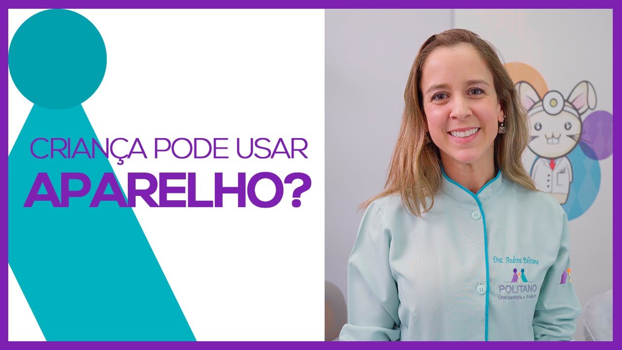 Criança pode usar aparelho no dente de leite? | Politano Odontopediatria 🦷
