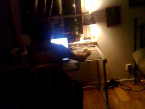 sluskarna kvällen innan....