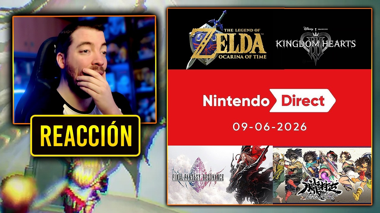 KINGDOM HEARTS IV! Muramasa, Zelda Ocarina of Time Remake y MÁS! Mi REACCIÓN al NINTENDO DIRECT