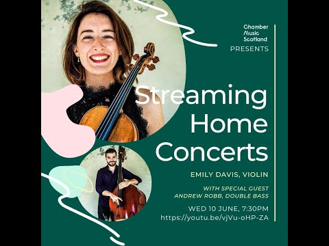 CMS Home Concert Series - Emily Davis (with guest Andrew Robb)