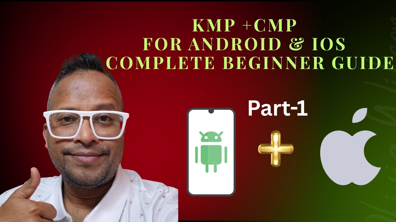 Kotlin Multiplatform (KMP) + Compose Multiplatform (CMP) Tutorial for Beginners