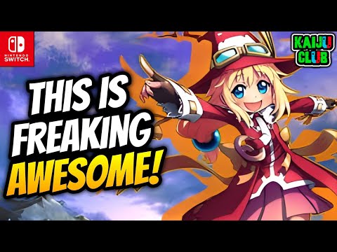 FREAKING AWESOME ARCADE MADNESS: Trouble Witches FINAL! Nintendo Switch REVIEW