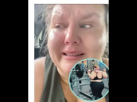 Plus size woman moved to tears by kind gesture at the gym!!