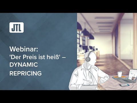 DYNAMIC REPRICING - Intelligente Preisanpassung für JTL-Shop {Webinar}
