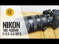 Image for Nikon Z 100-400mm f/4.5-5.6 VR S