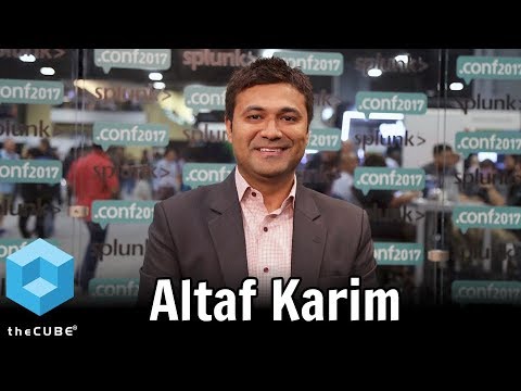 Altaf Karim, Cisco | Splunk .conf 2017 - YouTube