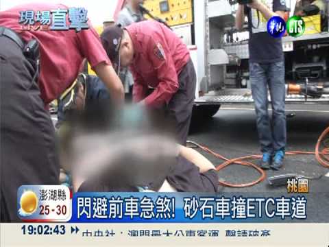 低頭.酒駕違規上路 衝撞驚險不斷