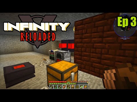 Steel and Lasers! MC Infinity Evolved Reloaded Expert - Episode 3