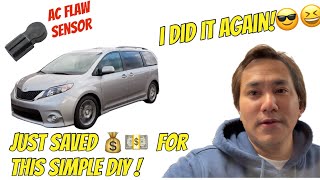 Toyota Sienna A/C Flaw Sensor | Easy fix…