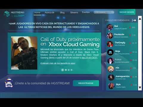 Prototipo   Web HGStream