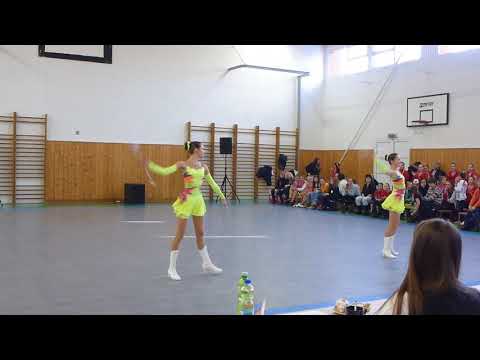 Eva Vérostová, Alexandra Vymětalíková - Excelent cup 2018, Dolní Benešov 2018