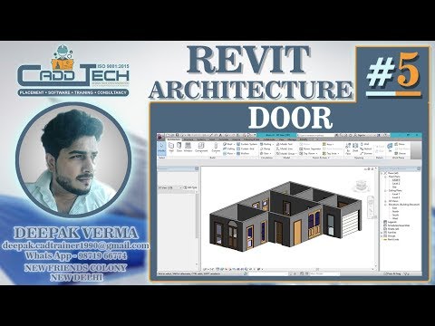 5 | Create and Modify DOOR in Revit Deepak Verma