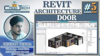 #5 | Create and Modify DOOR in Revit [Deepak Verma]