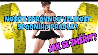 NOSÍTE SPRÁVNOU VELIKOST? JAK SE ZMĚŘIT?!