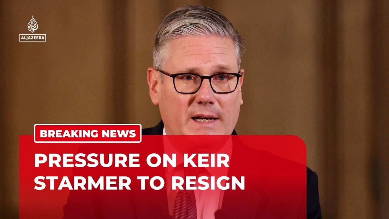 UK PM Keir Starmer says he will not resign despite mounting pressure to do so