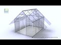 Mythos serre 185x305x208 cm polycarbonate | video 1