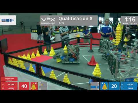 2018 VRC Arts Q8 - 6627A 6978J vs 6109C 180A - 120 to 49